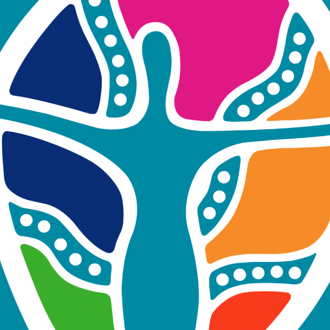 Indigenous brand design for Indigenous health icon Wuchopperen Health Service