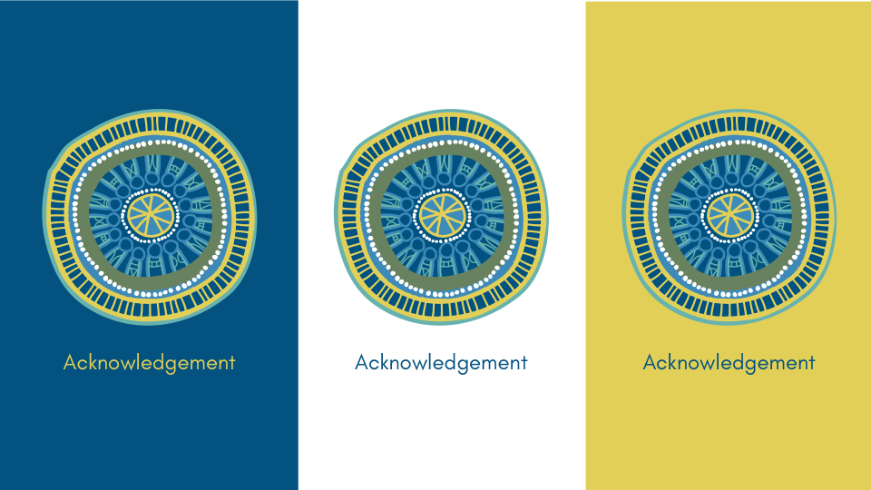 Indigenous Designed Acknowledgement Icon