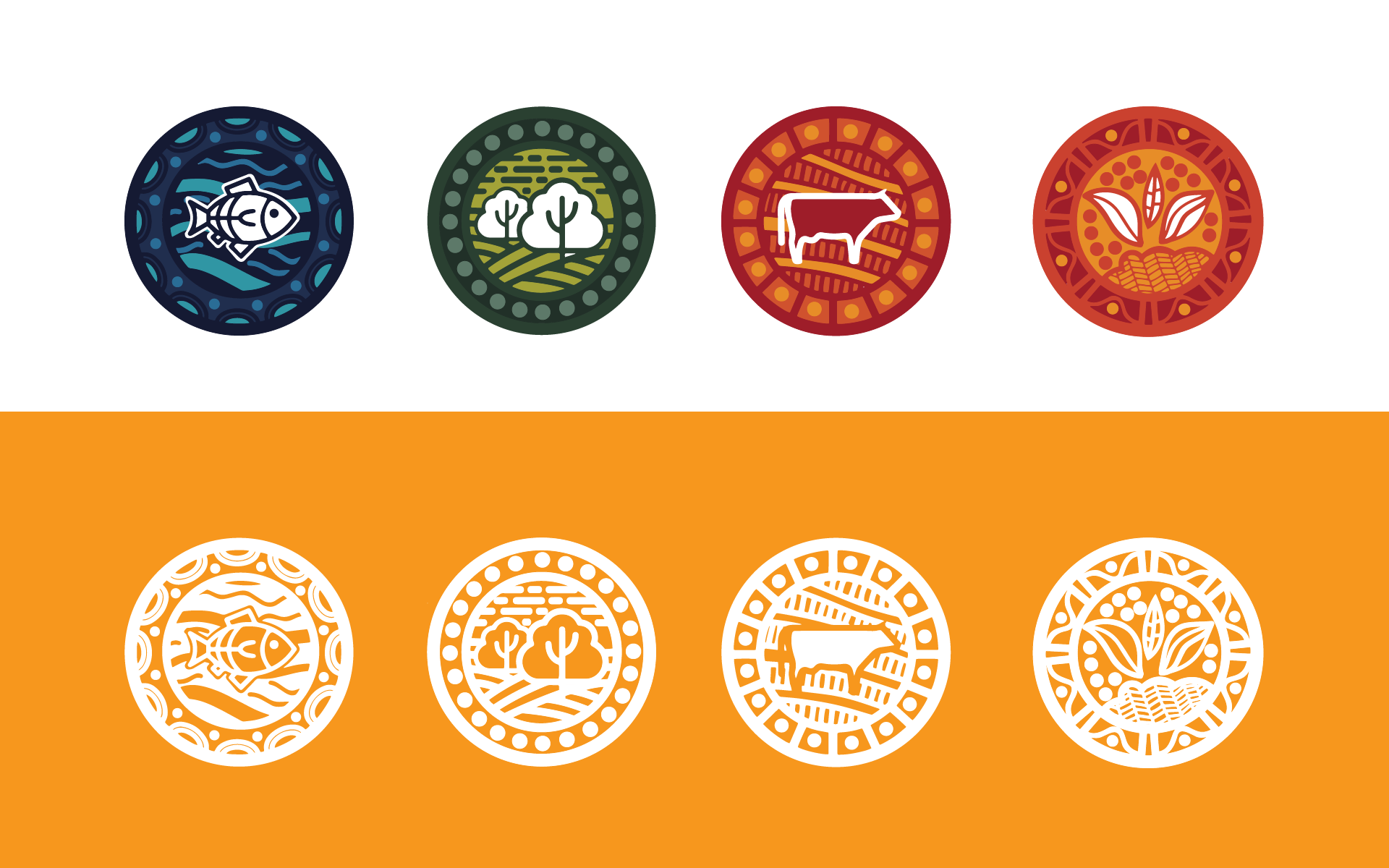 Indigenous Land Corporation First Nations Brand Icons