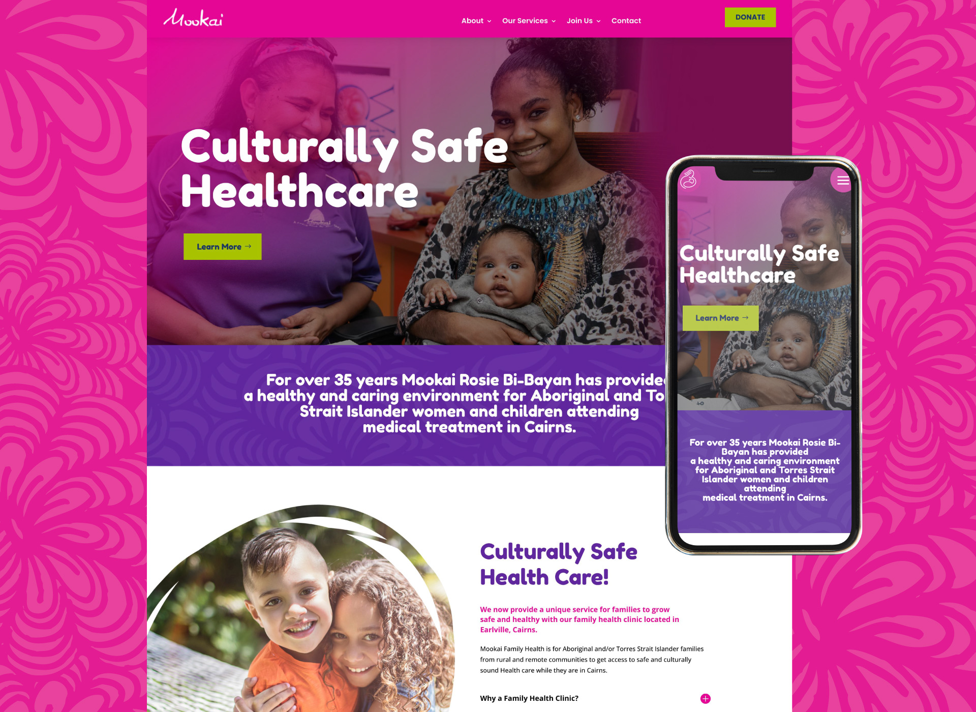 Indigenous Health Website Design