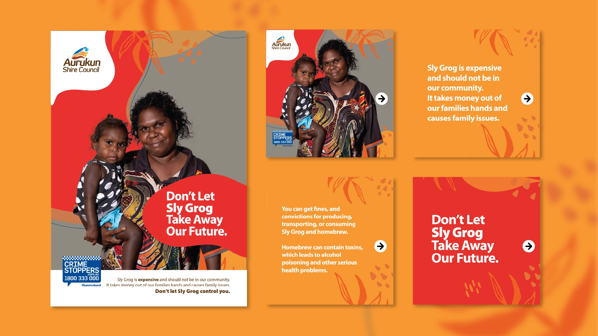 Aurukun Sly Grog Indigenous Social Media Campaign